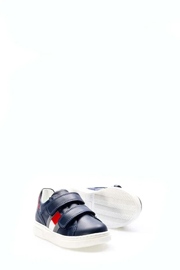 Детские туфли для девочек кожаные Inside and outside genuine leather navy blue comfortable girls' casual shoes ah 08612241980 Ayakkabıhane, Navy Blue