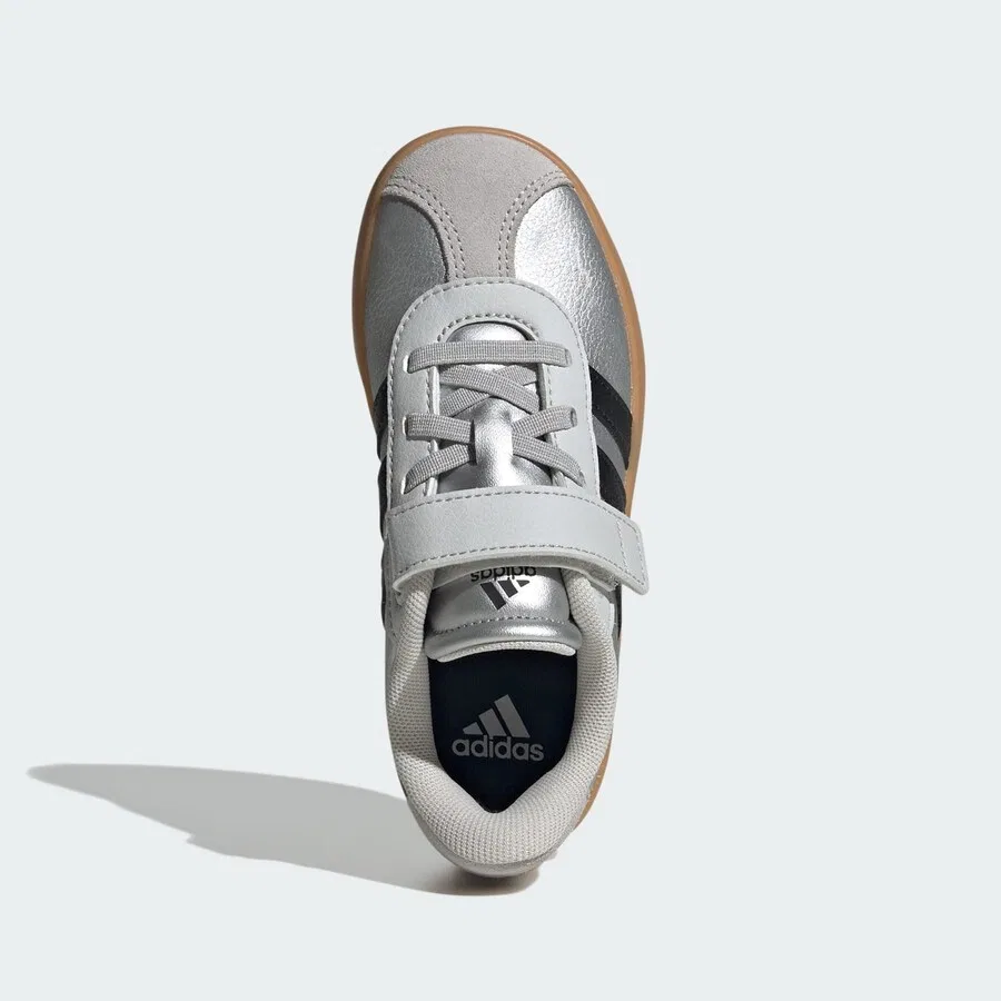 Кроссовки ADIDAS SPORTSWEAR 'VL Court 3.0' серебристого цвета — фото 3