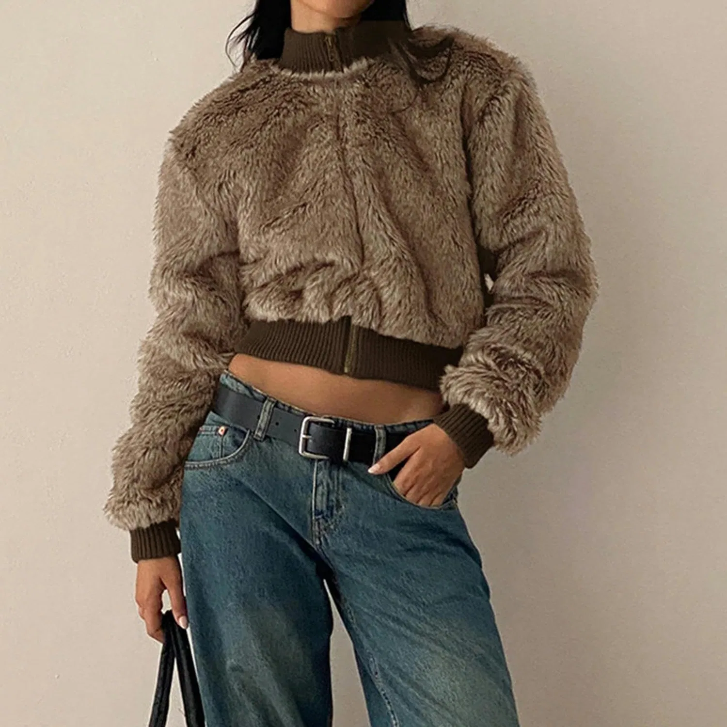 Женская куртка с цветовым блоком Marrone, Marrone — фото 2