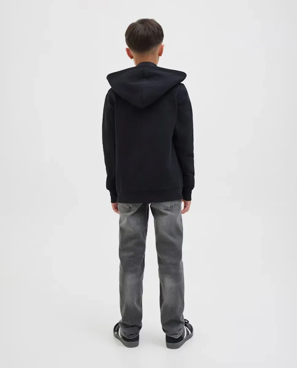 Детские джинсы для мальчиков slim fit Vaquero de niño Jack & Jones, Negro — фото 3
