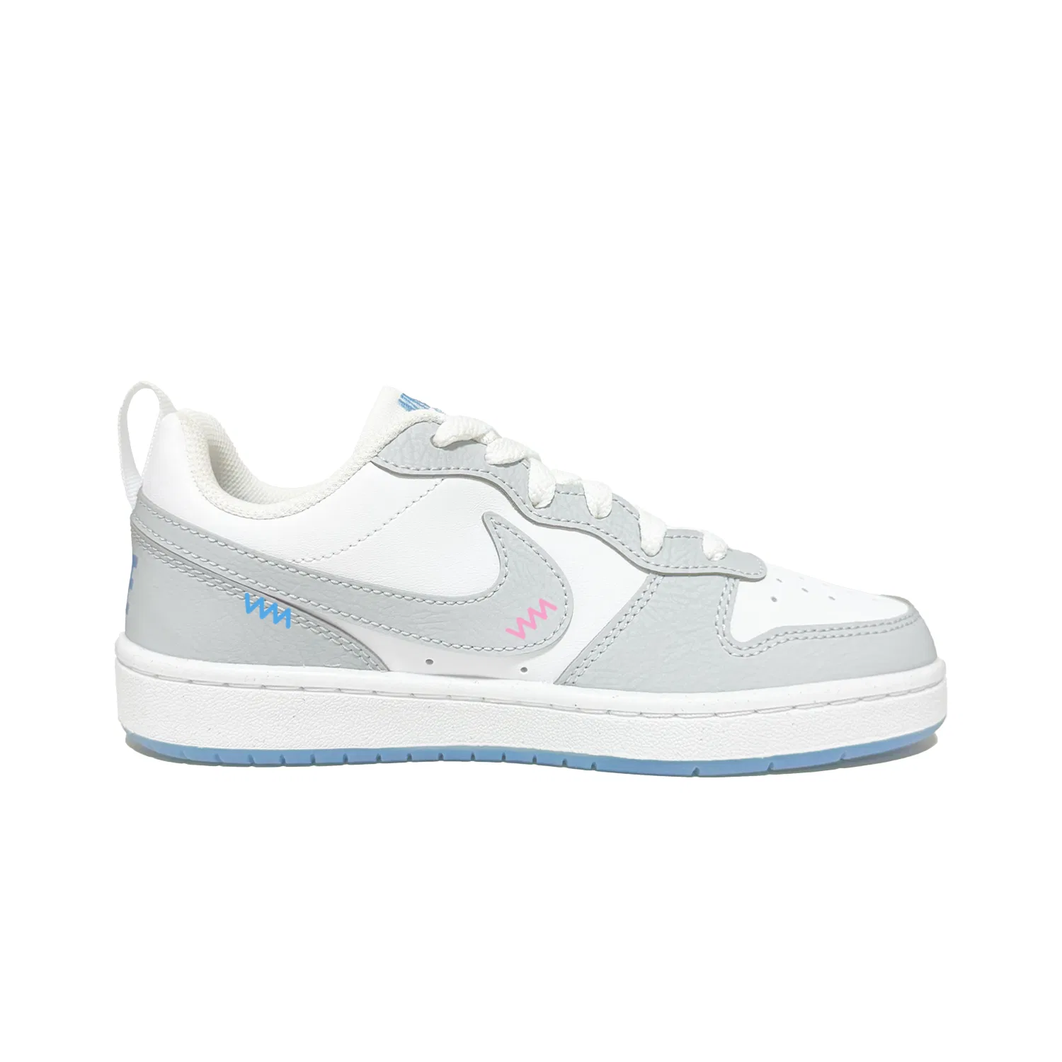 Детские кеды для скейтбординга Court Borough, Nike, Gray — фото 3