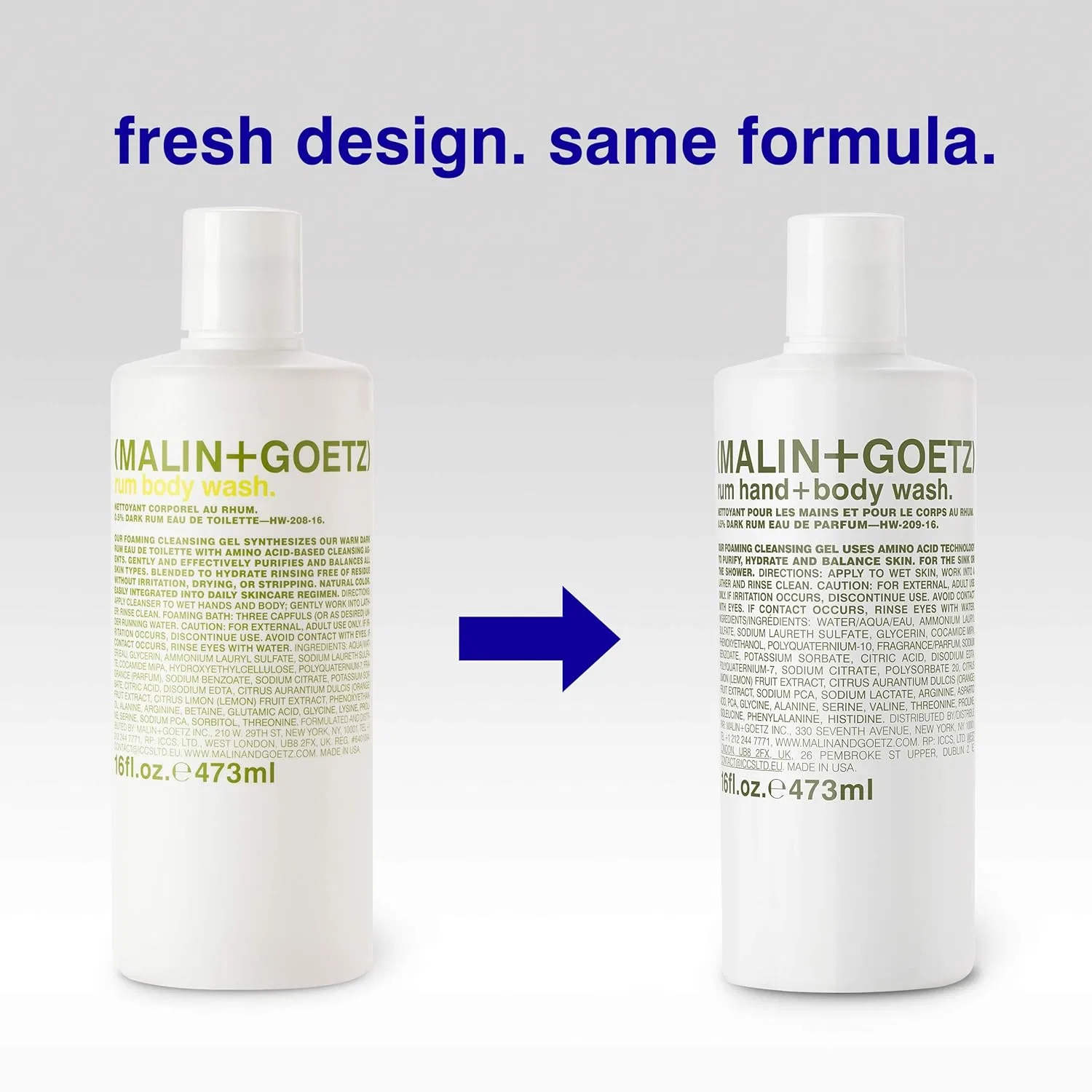 Гель для душа Rum Body Wash, MALIN+GOETZ, 473 мл — фото 4