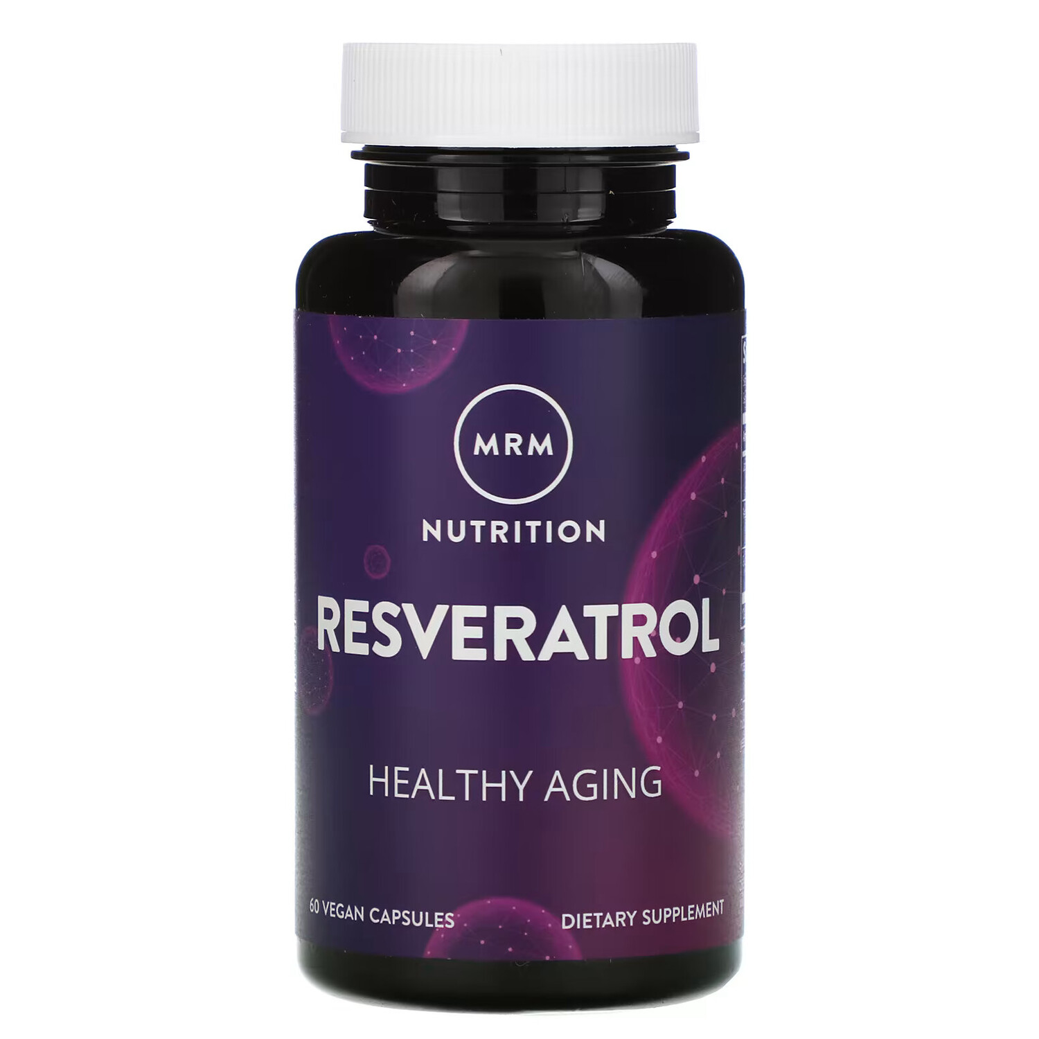 

MRM Nutrition, Nutrition, ресвератрол, 60 веганских капсул