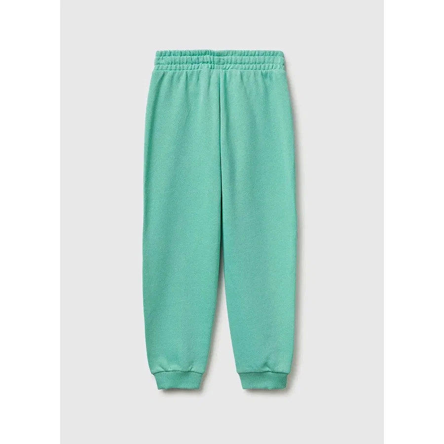 Детские спортивные штаны с эластичным поясом Mint Benetton, Мятный — фото 2