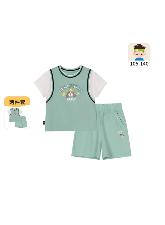 Комплект летний с коротким рукавом и шортами баскетбольный Hush Puppies — фото 2