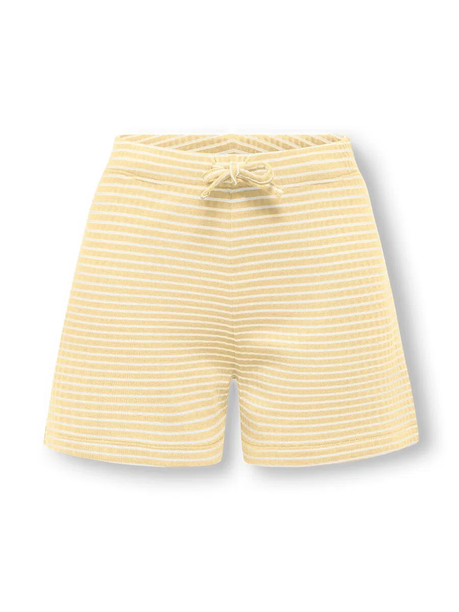 Шорты ONLY GIRLS Regular Pants 'KOGPamia' лимонного цвета