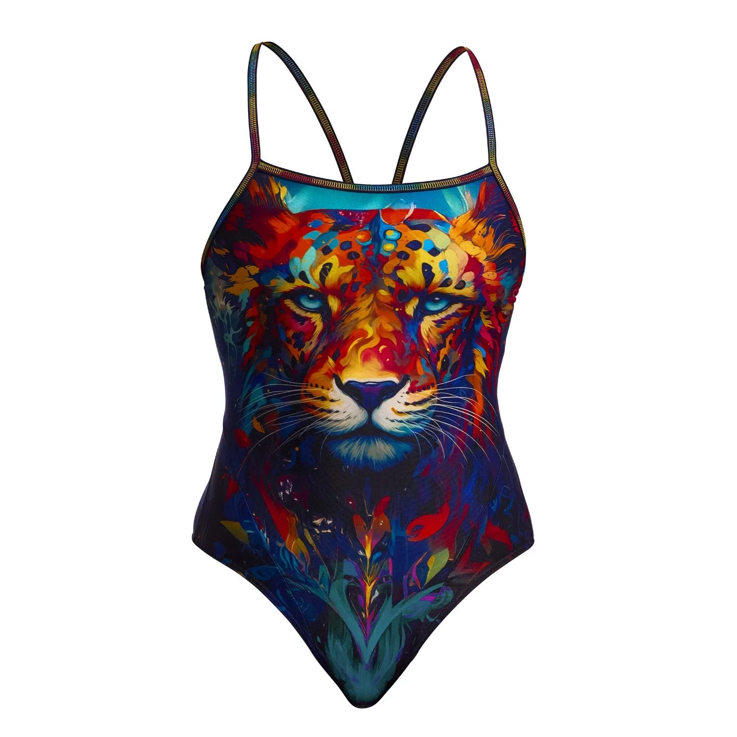 Купальник для девочки хлорстойкий и быстросохнущий Meow Baby Funkita, разноцветный