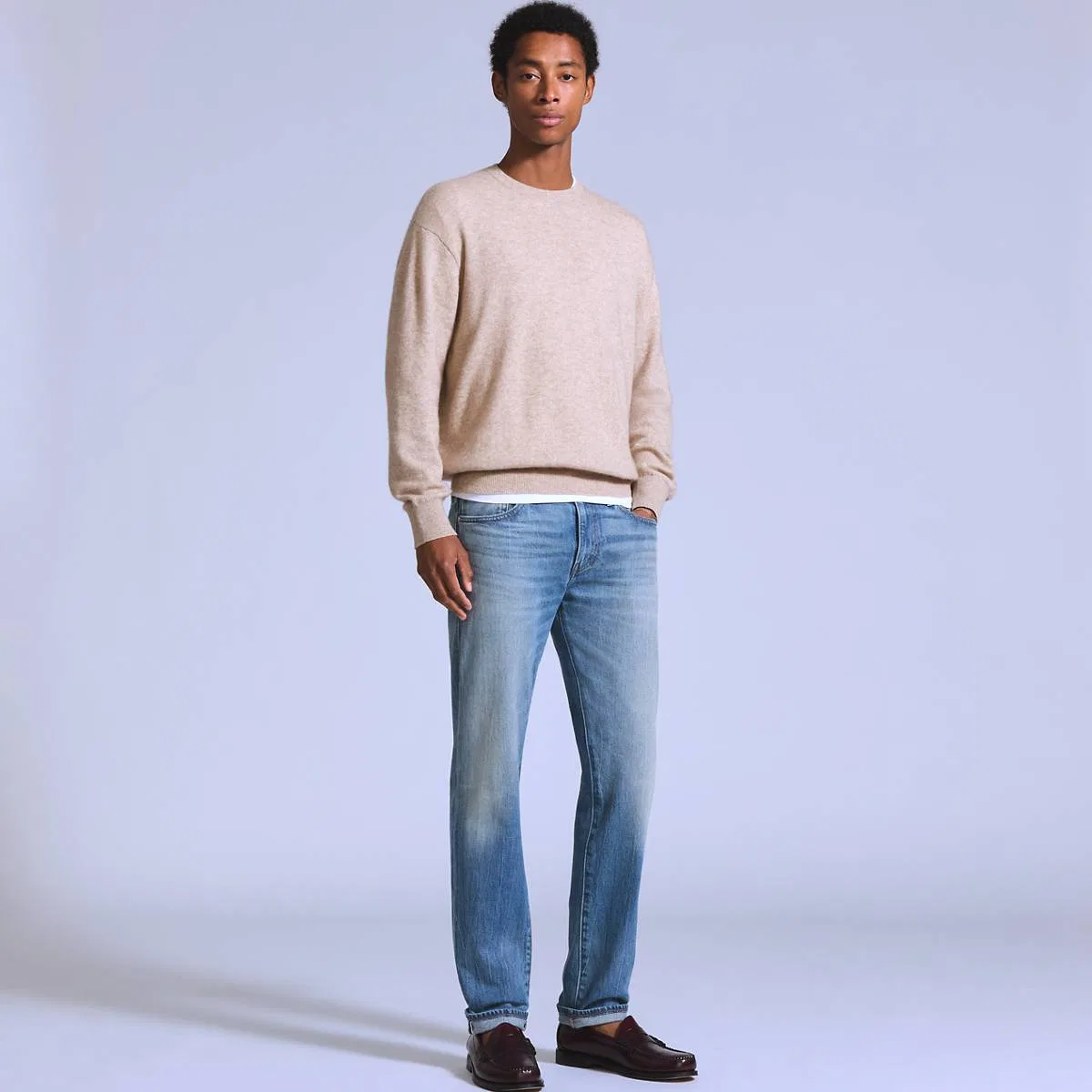 Мужские джинсы 511 slim selvedge Levi's, Renar - Light Wash