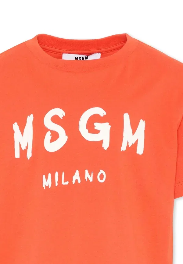 Футболка с принтом Unisex Msgm, Red, красный — фото 3
