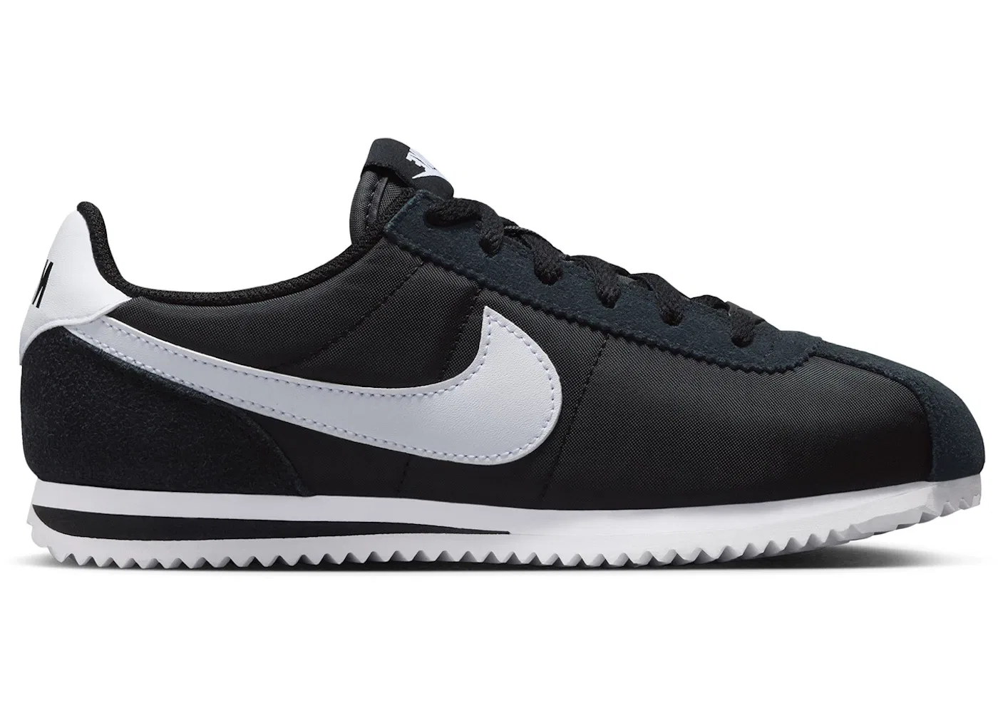 Детские кроссовки Lifestyle Nike Cortez Textile, Black/White