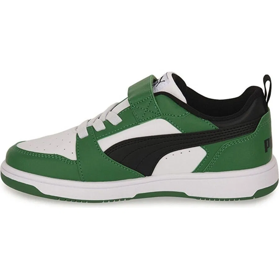 Детские спортивные кроссовки Rebound V6 Lo Ac Puma, Черный — фото 2