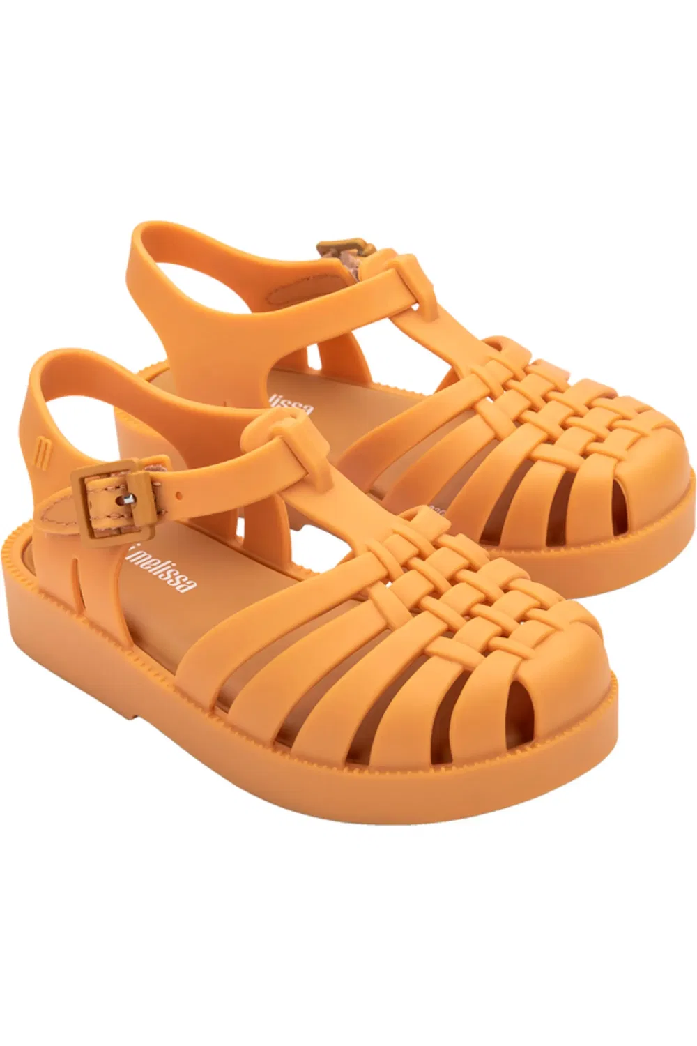 Сандалии детские плетеные Possession Mini Melissa, Matte Caramel