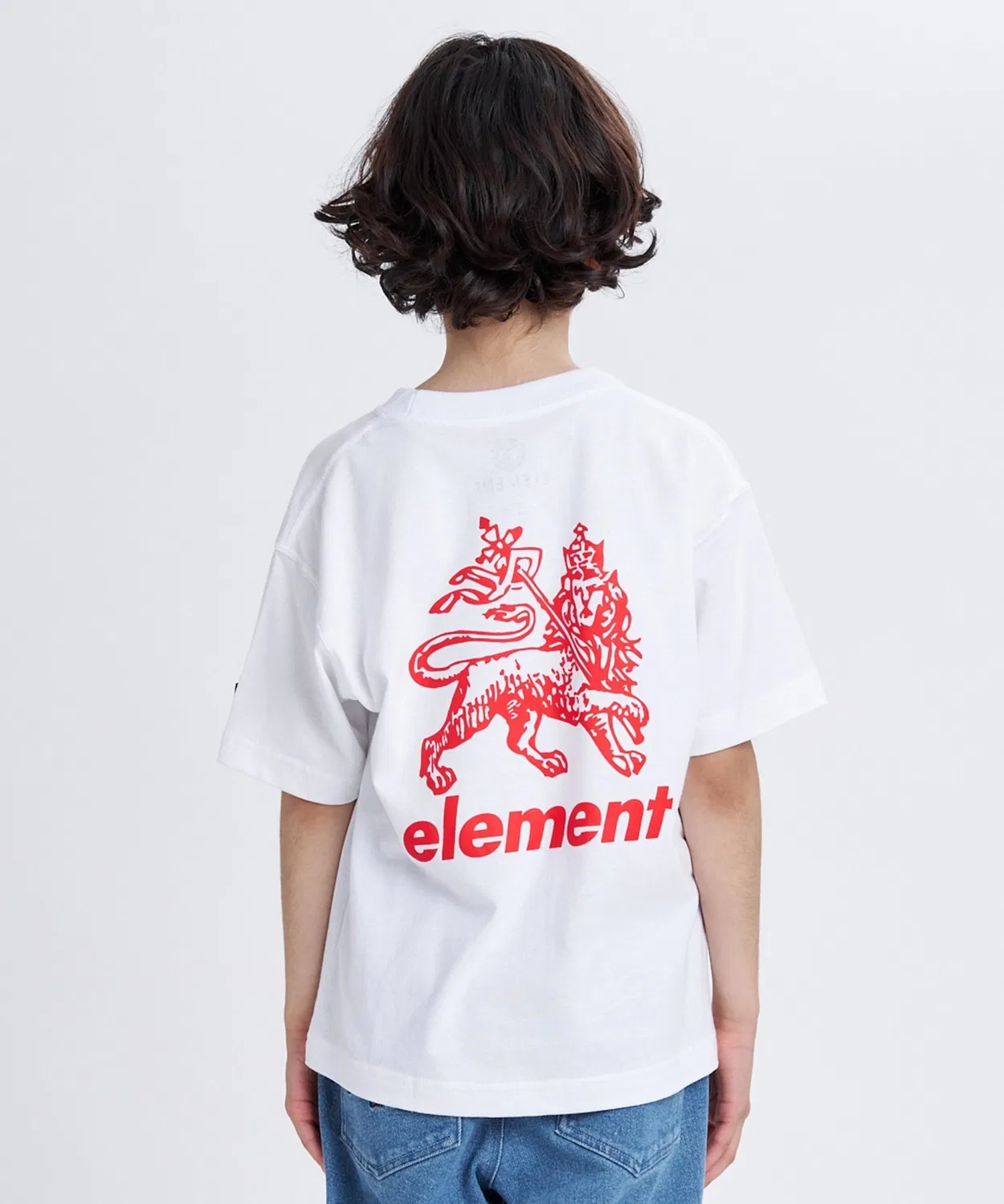Детская футболка с коротким рукавом с принтом RASTA GRADE SS Y ELEMENT, White