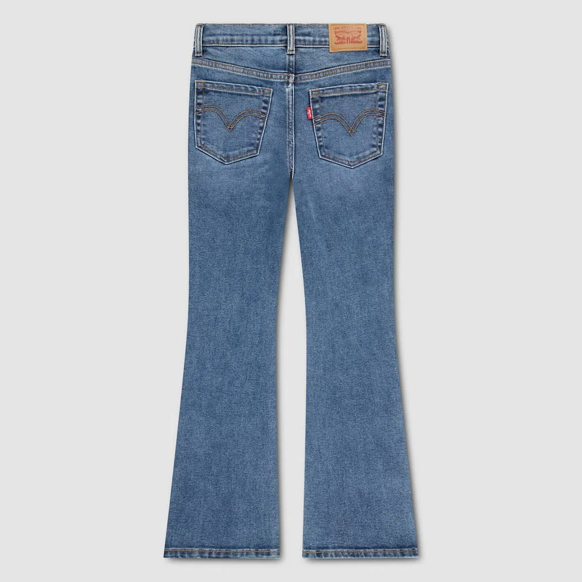 расклешенные джинсы 726 с бахромой для девочек 7-16 лет Levi's, Tide Me Over - Dark Wash — фото 2