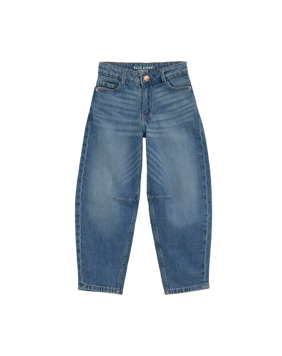 Джинсы WE Fashion Regular Jeans 'Meisjes' из синей джинсовой ткани