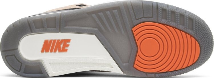 Кроссовки Air Jordan 3 Retro JTH NRG Bio Beige, коричневый — фото 4