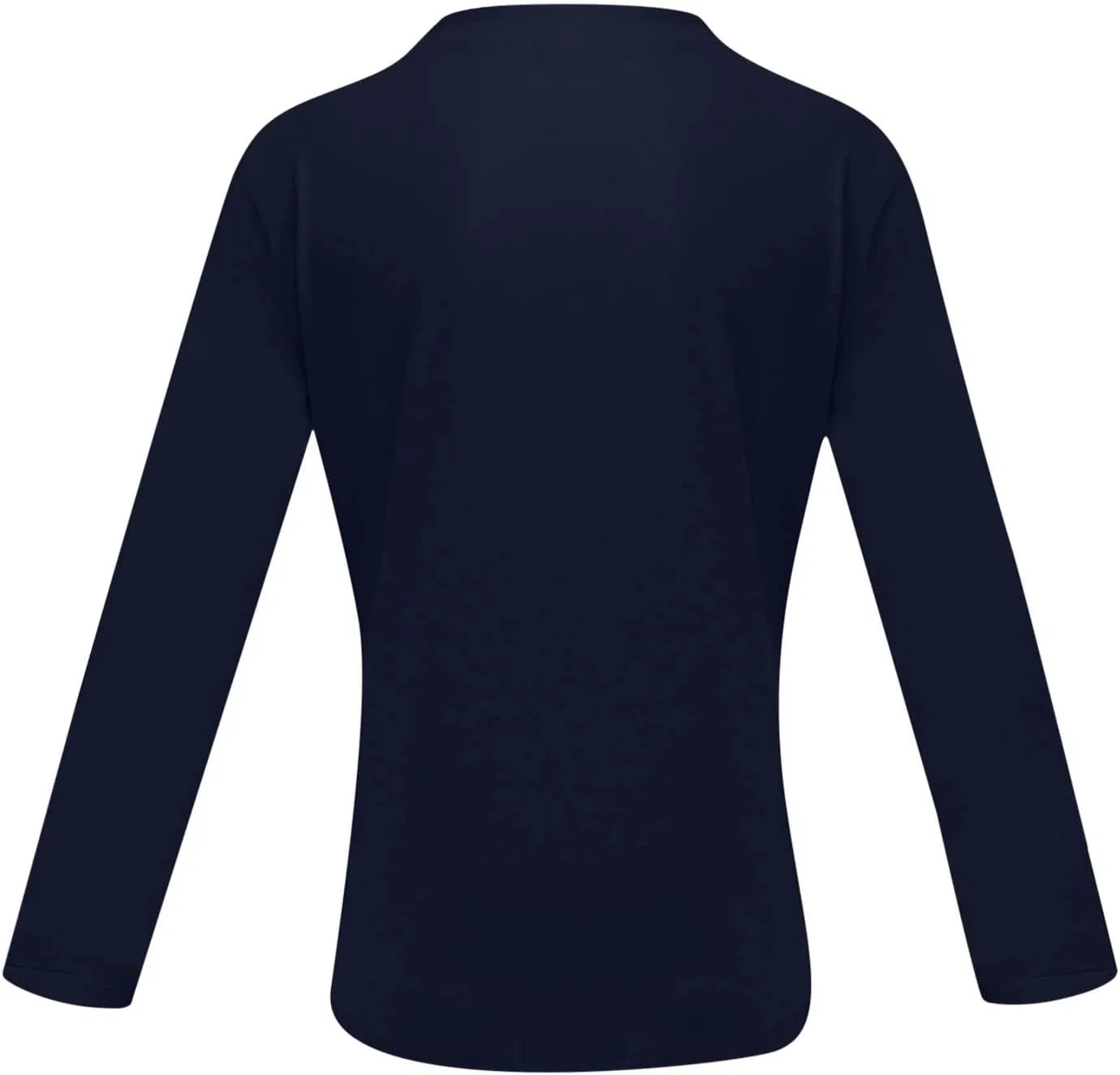 Мужская футболка с V-образным вырезом, Solid Color Generic, Af5-navy — фото 2