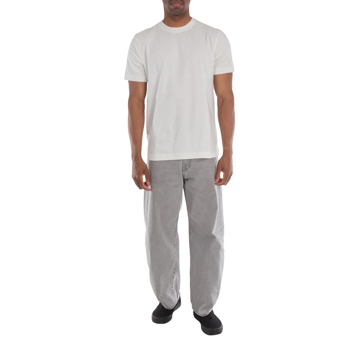 Футболка с принтом Fox Printed Crewneck Cotton Burberry, Chalk — фото 4