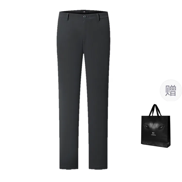Женские брюки классические с зауженным кроем, Thin, SEPTWOLVES, Medium Gray
