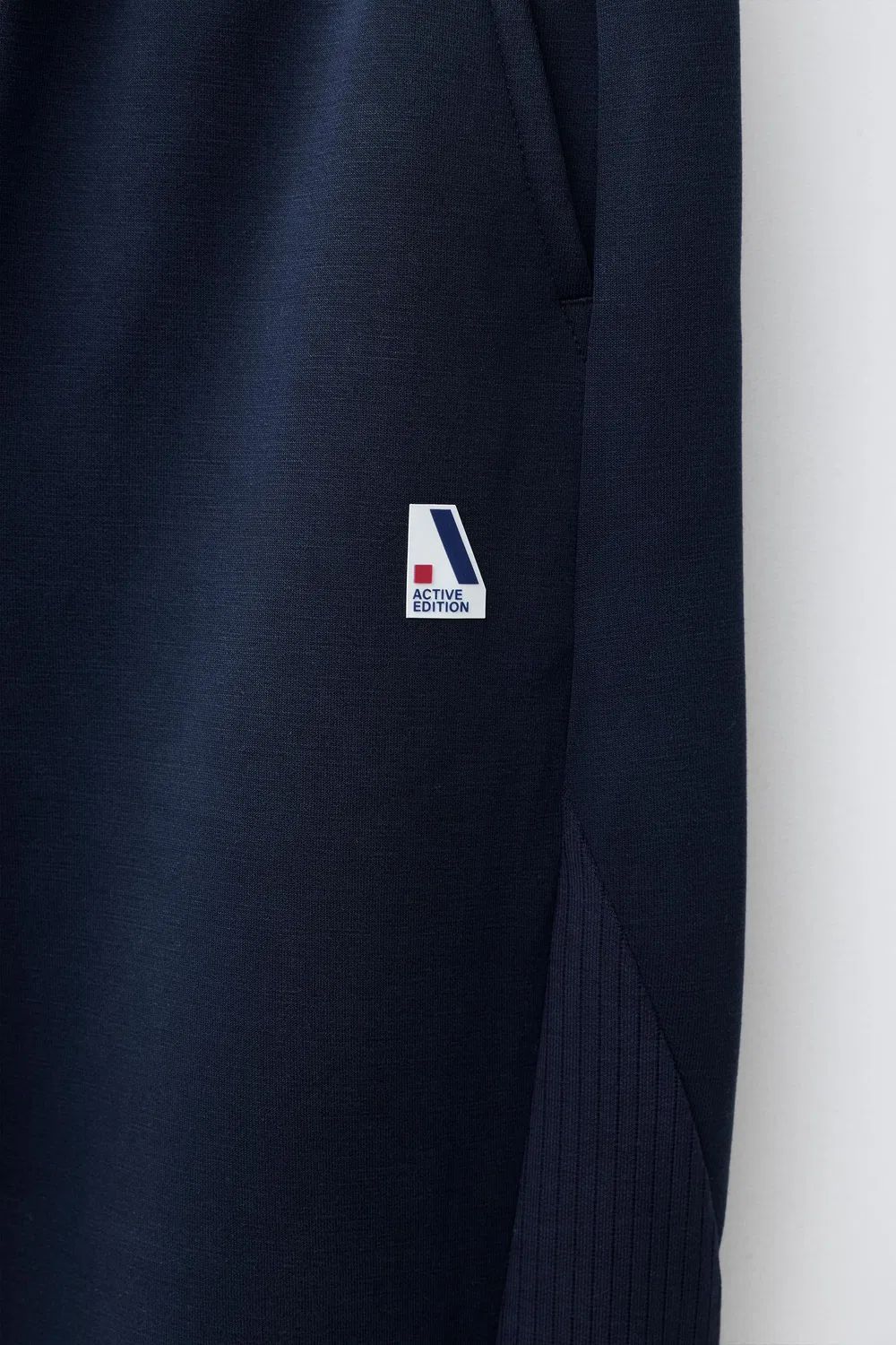 Спортивные брюки "Барель" ZARA, Navy blue — фото 4