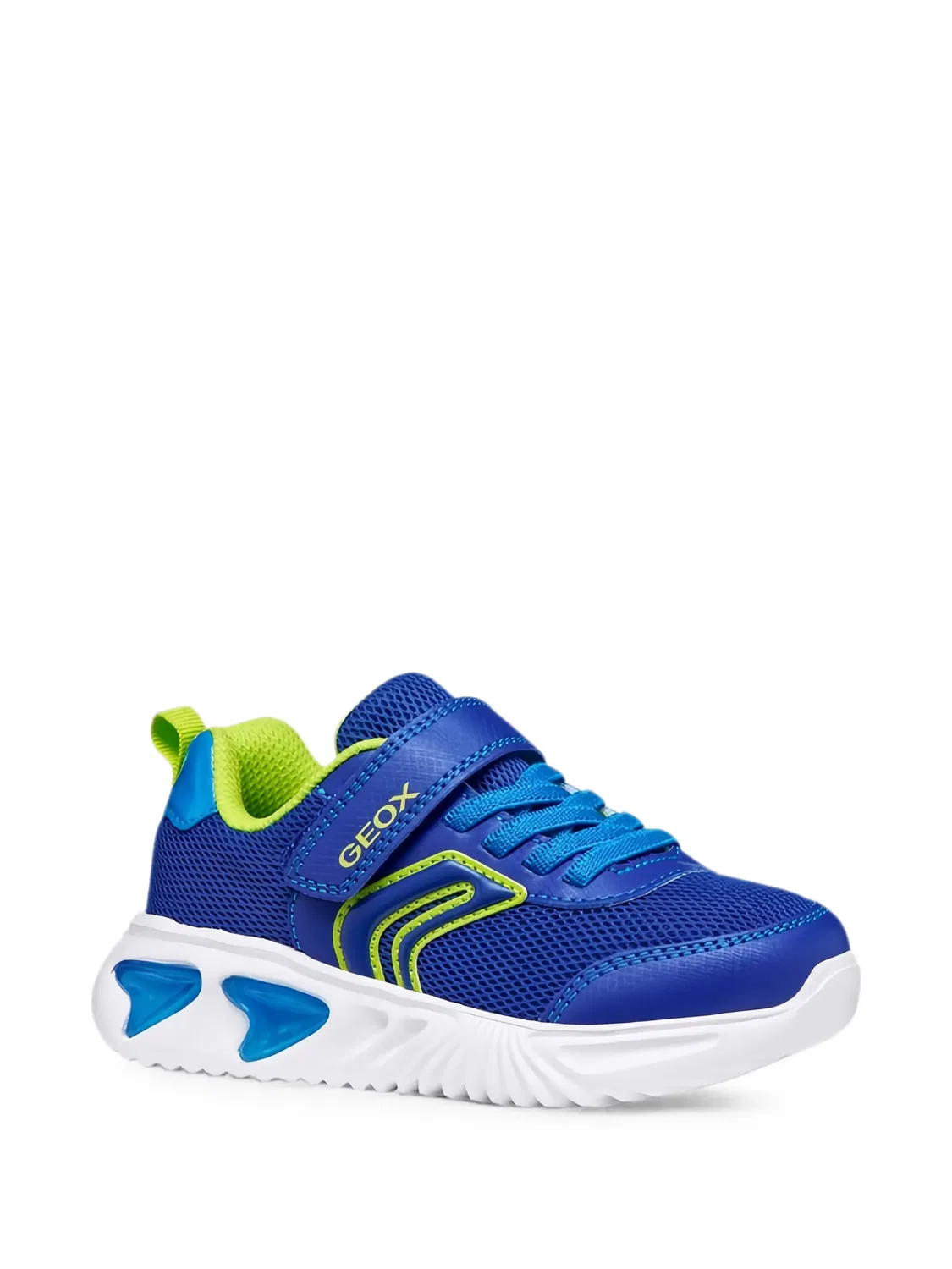 Кроссовки Assister на липучках Geox Kids, синий