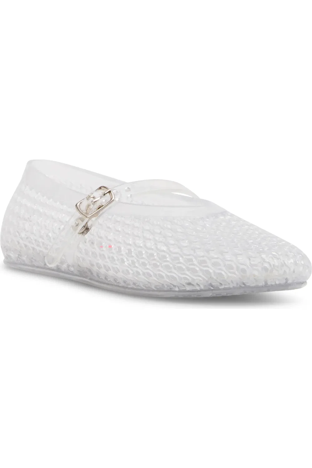 Детские туфли мэри-джейн из прозрачного пластика JKrista Steve Madden, Clear