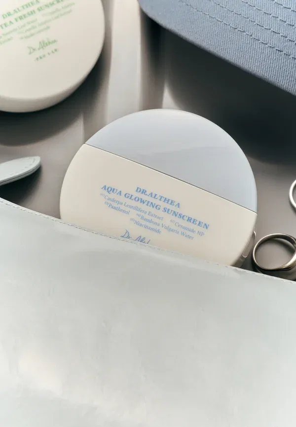 Солнцезащитный крем Aqua glowing - защита от солнца 45 мл Dr.Althea — фото 3