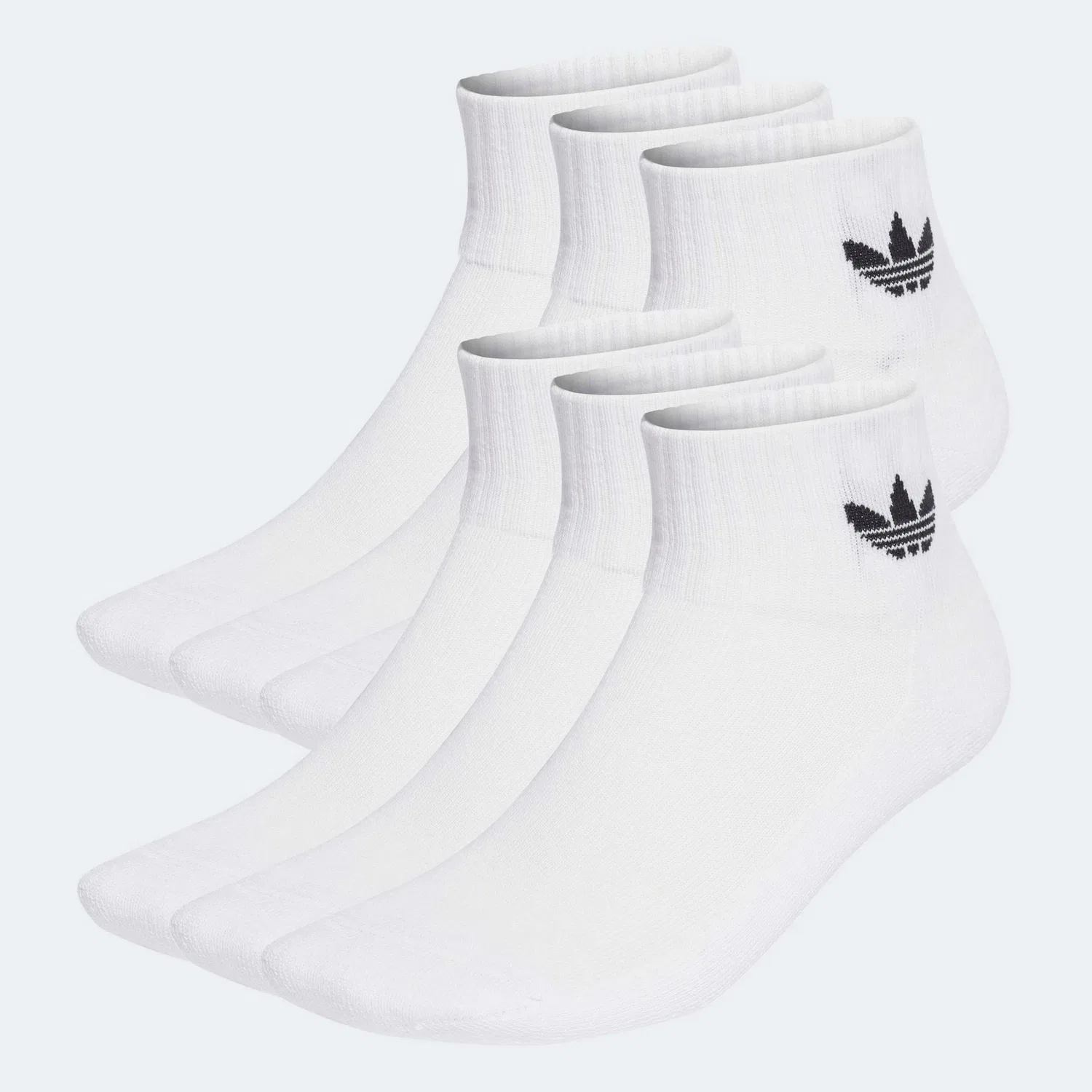 Мужские спортивные носки Mid Ankle 6er-Pack Adidas Originals, White