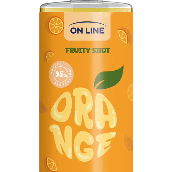 

Жидкое мыло апельсиновое, 390 мл On Line Fruity shot
