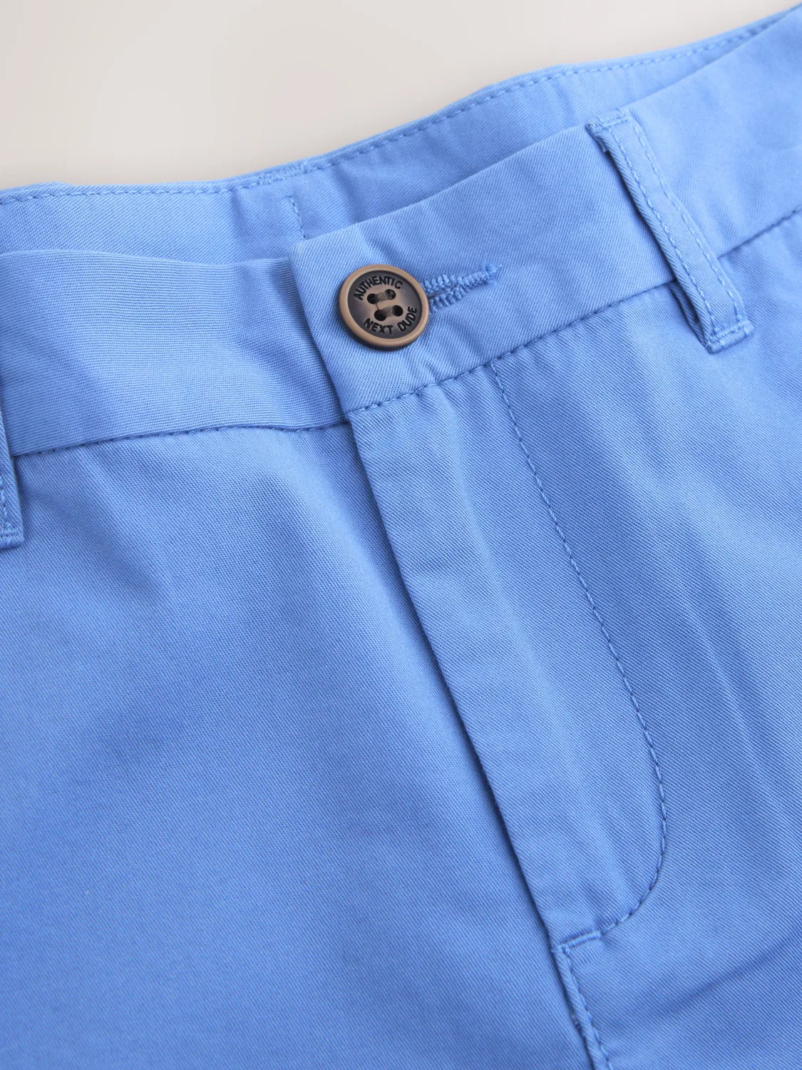 Шорты чинос Regular Fit Mid Blue Next, синий — фото 3
