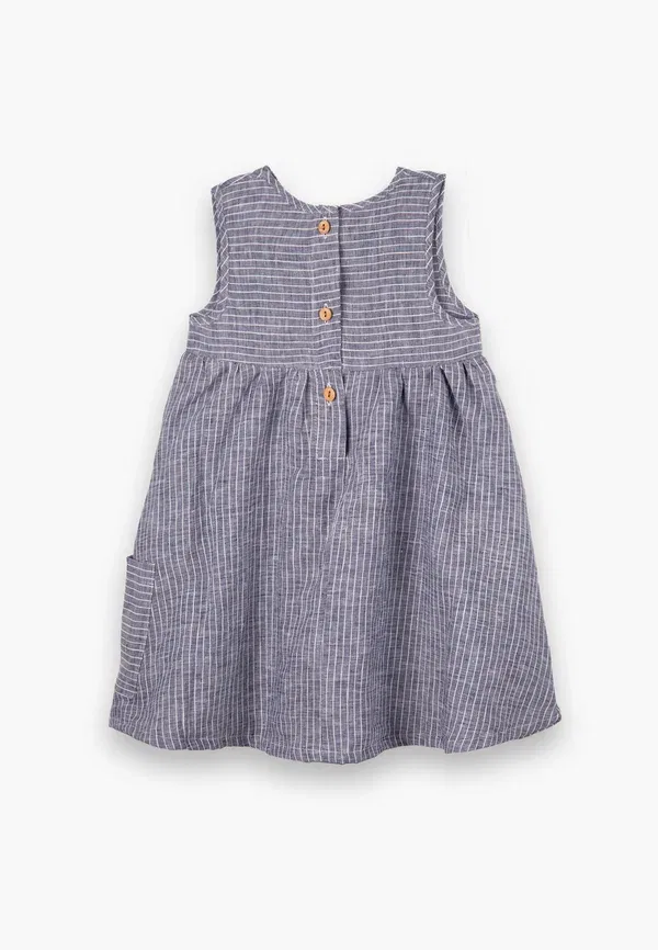 Платье льняное Day Dress Pure Pure By Bauer, Marine, морской — фото 2