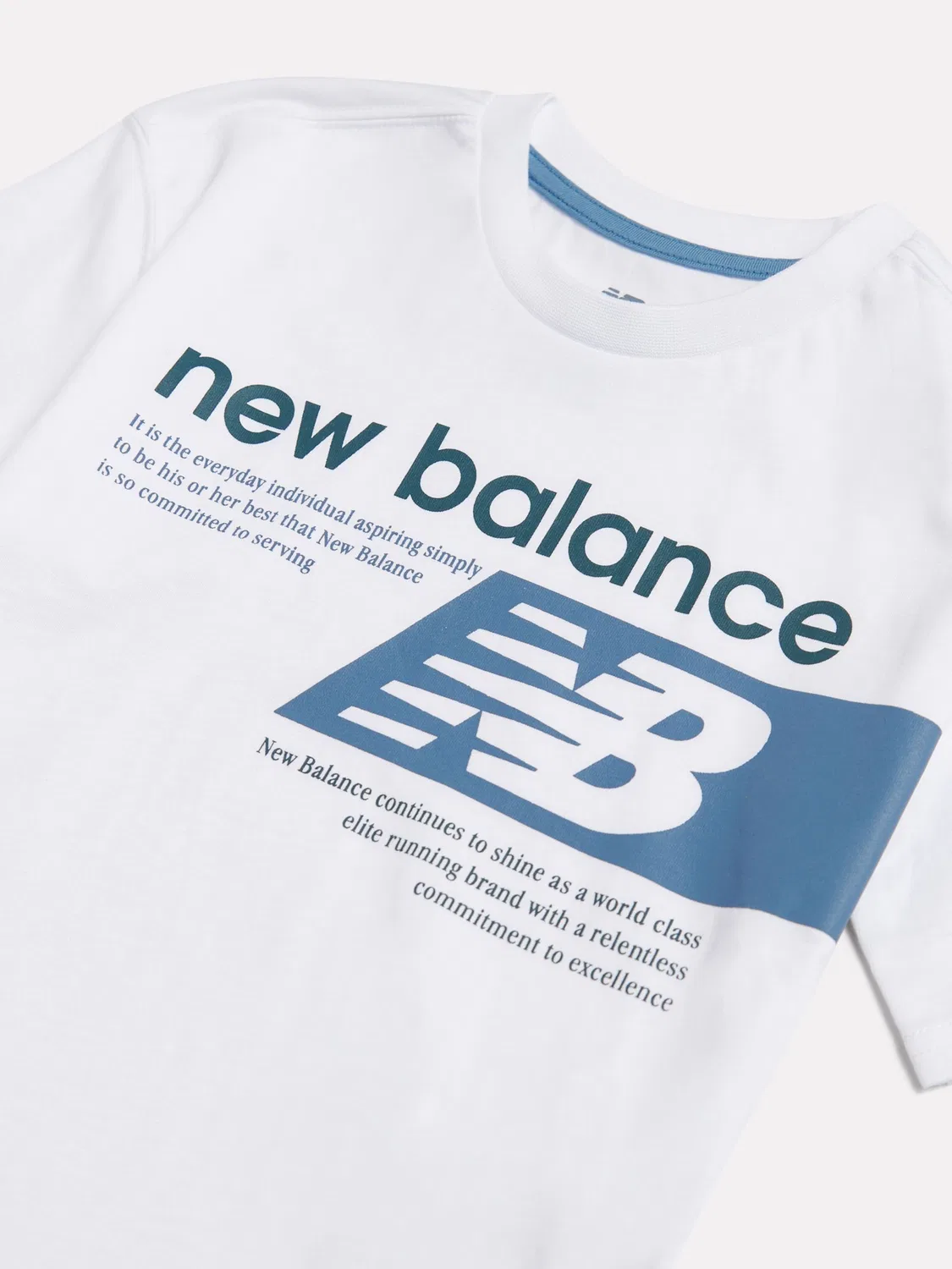 Футболка с графическим принтом Players New Balance, белый — фото 3
