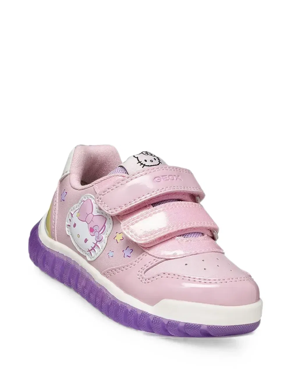 Кроссовки Hello Kitty Lightyloo из коллаборации с Sanrio Geox Kids, розовый