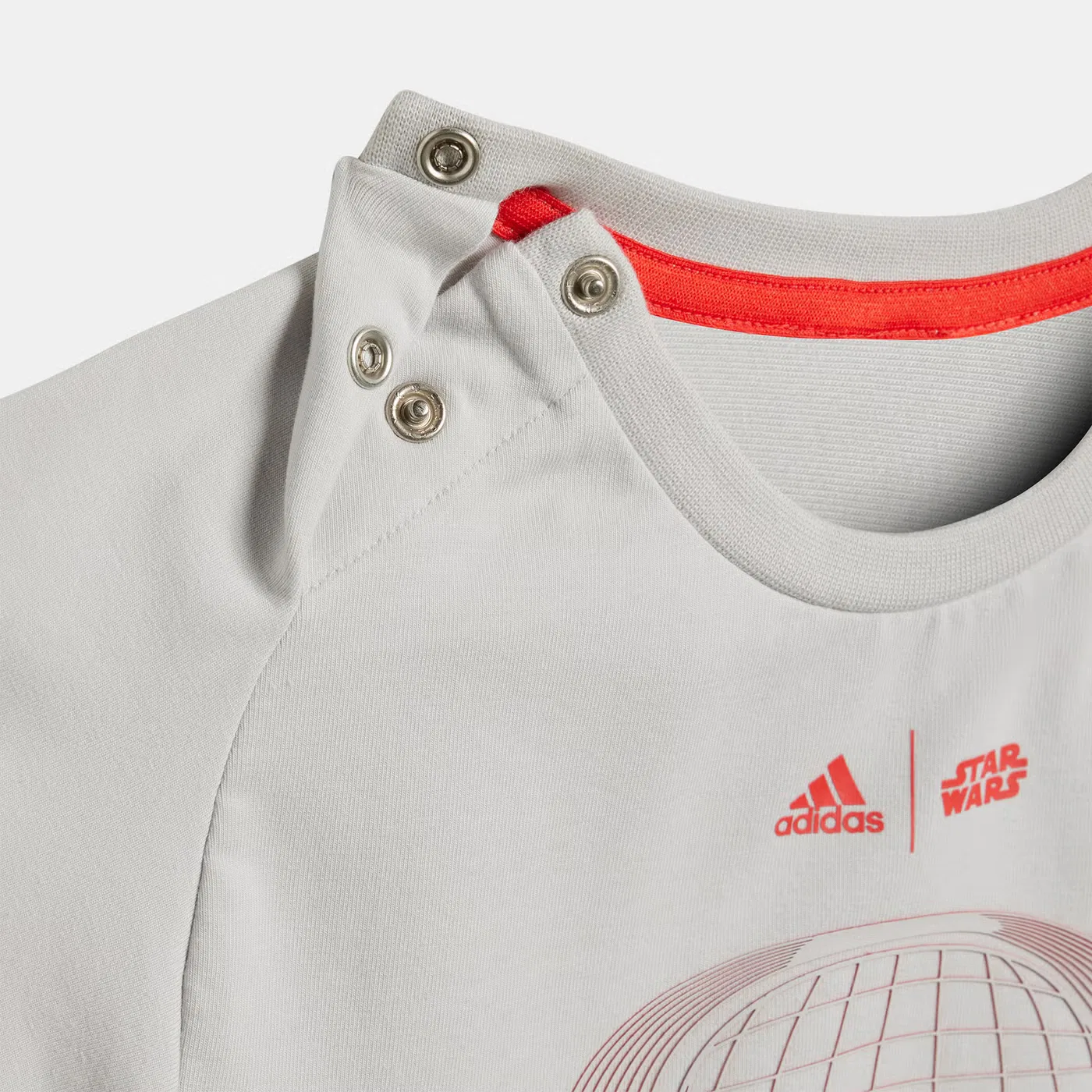 Комплект футболка и штаны Star Wars Adidas, серый — фото 2