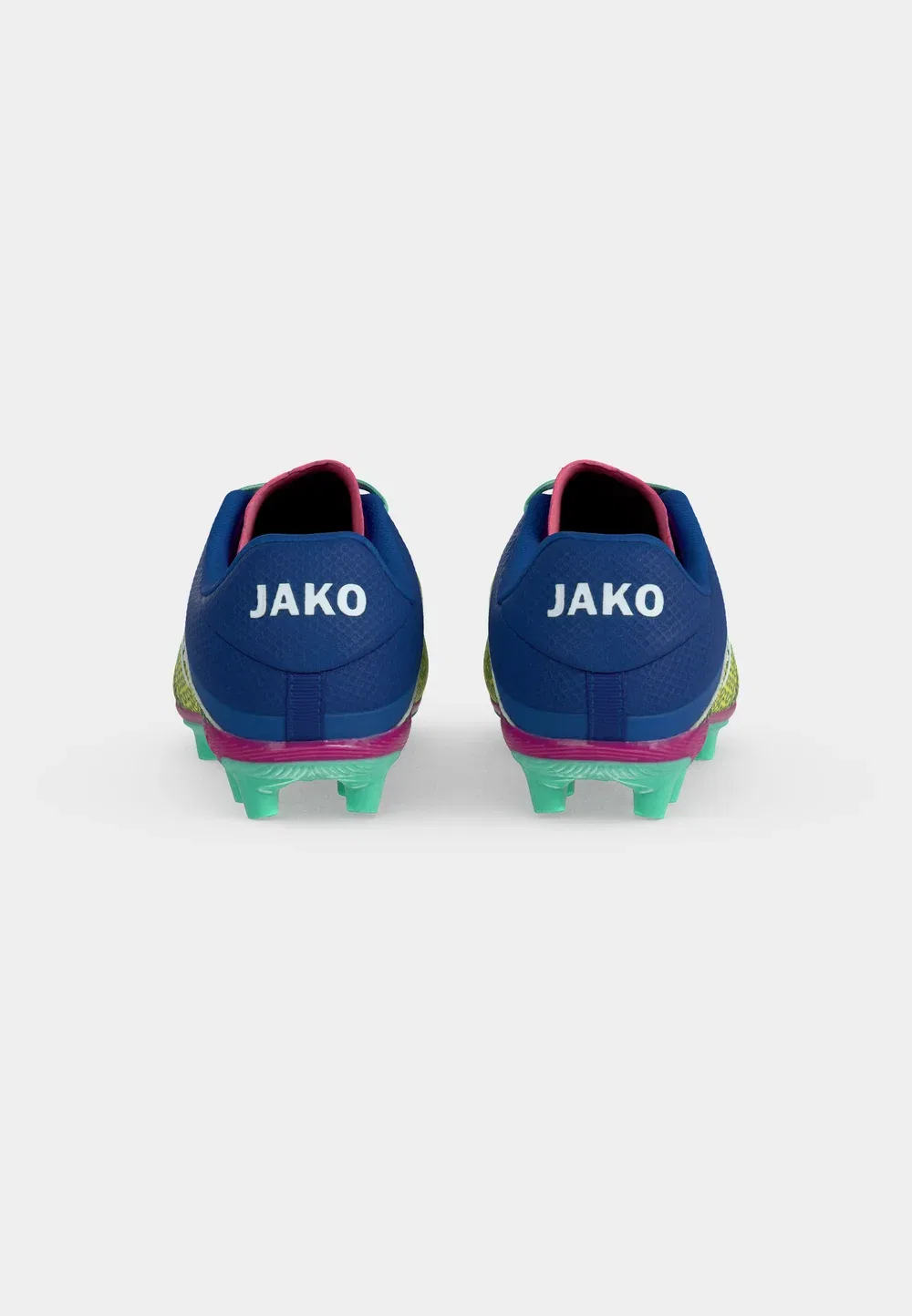 Футбольные бутсы Vini унисекс для твердого грунта Jako, Luminous Blue/Limetta — фото 4