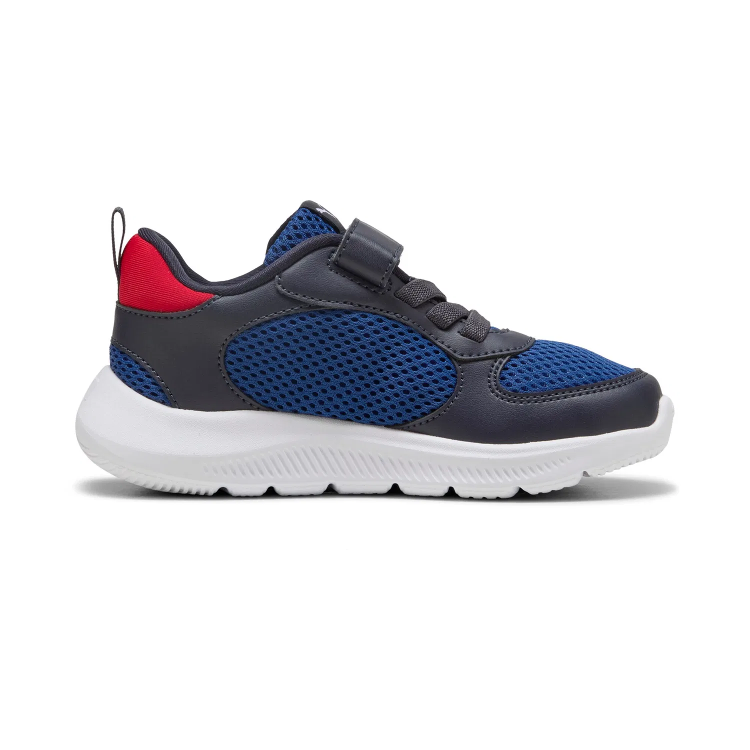 Детские кроссовки с комбинированной застежкой PUMA FUN RACER 2 AC PS, New Navy/PUMA White/Clyde Royal — фото 3