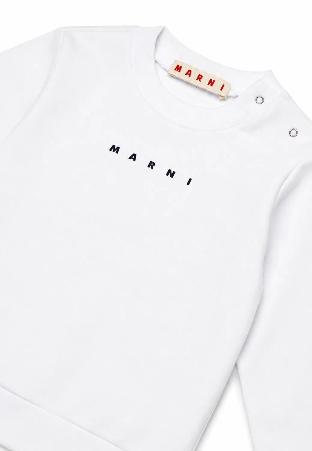 Футболка унисекс - толстовка Marni, White — фото 3