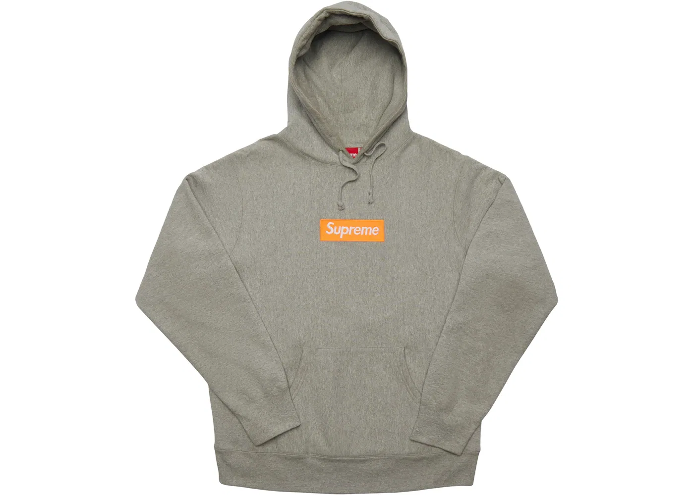 Мужская худи с длинным рукавом Sweatshirt (FW17) Supreme, Heather Grey