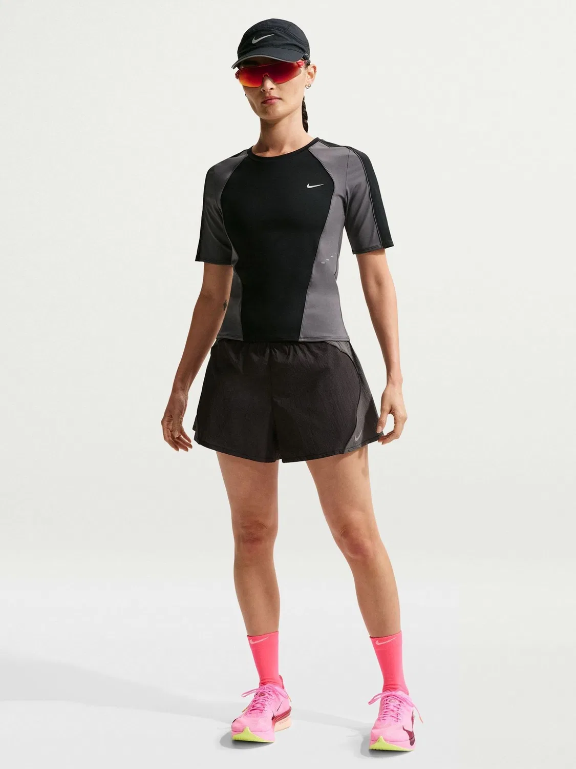 Шорты для бега Nike UV Repel, черный — фото 3