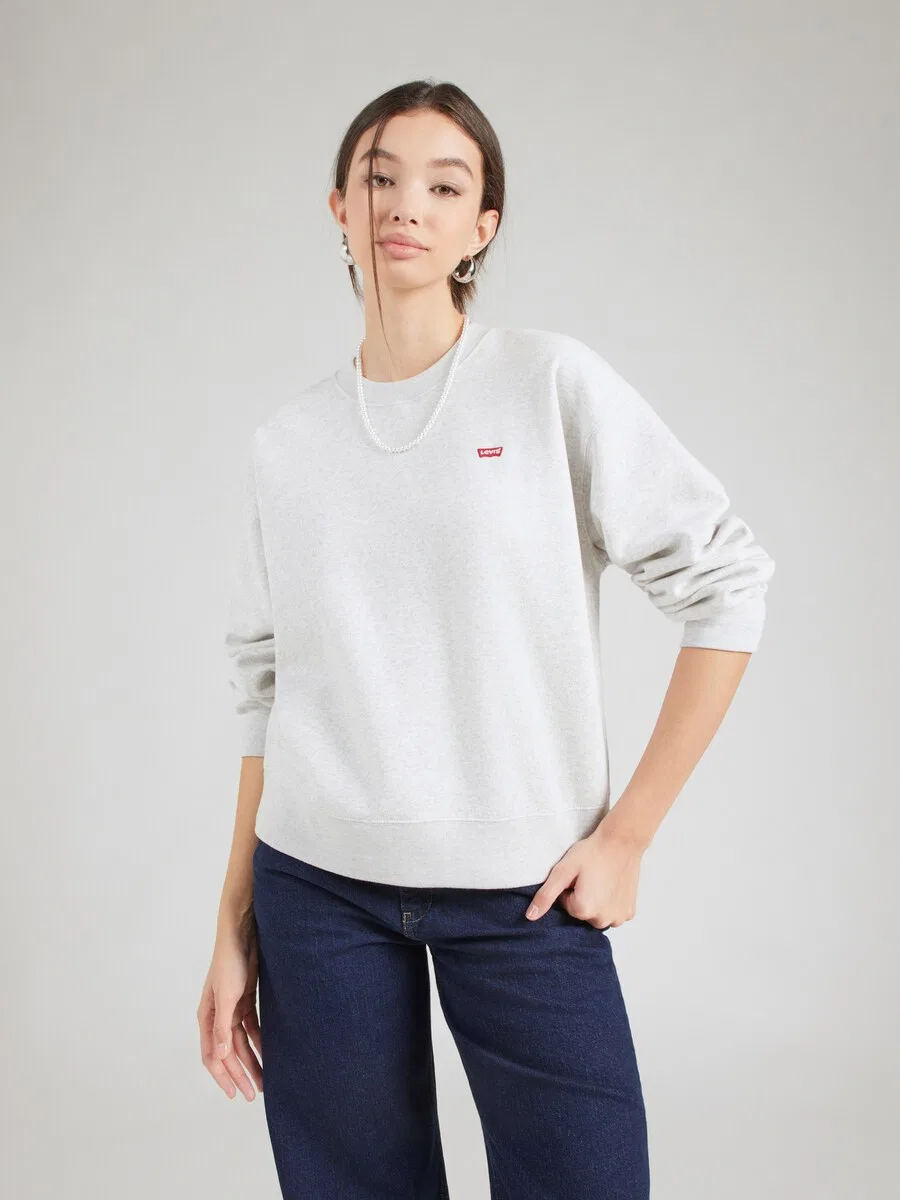 Толстовка LEVI'S 'EVERYDAY' серого цвета — фото 2