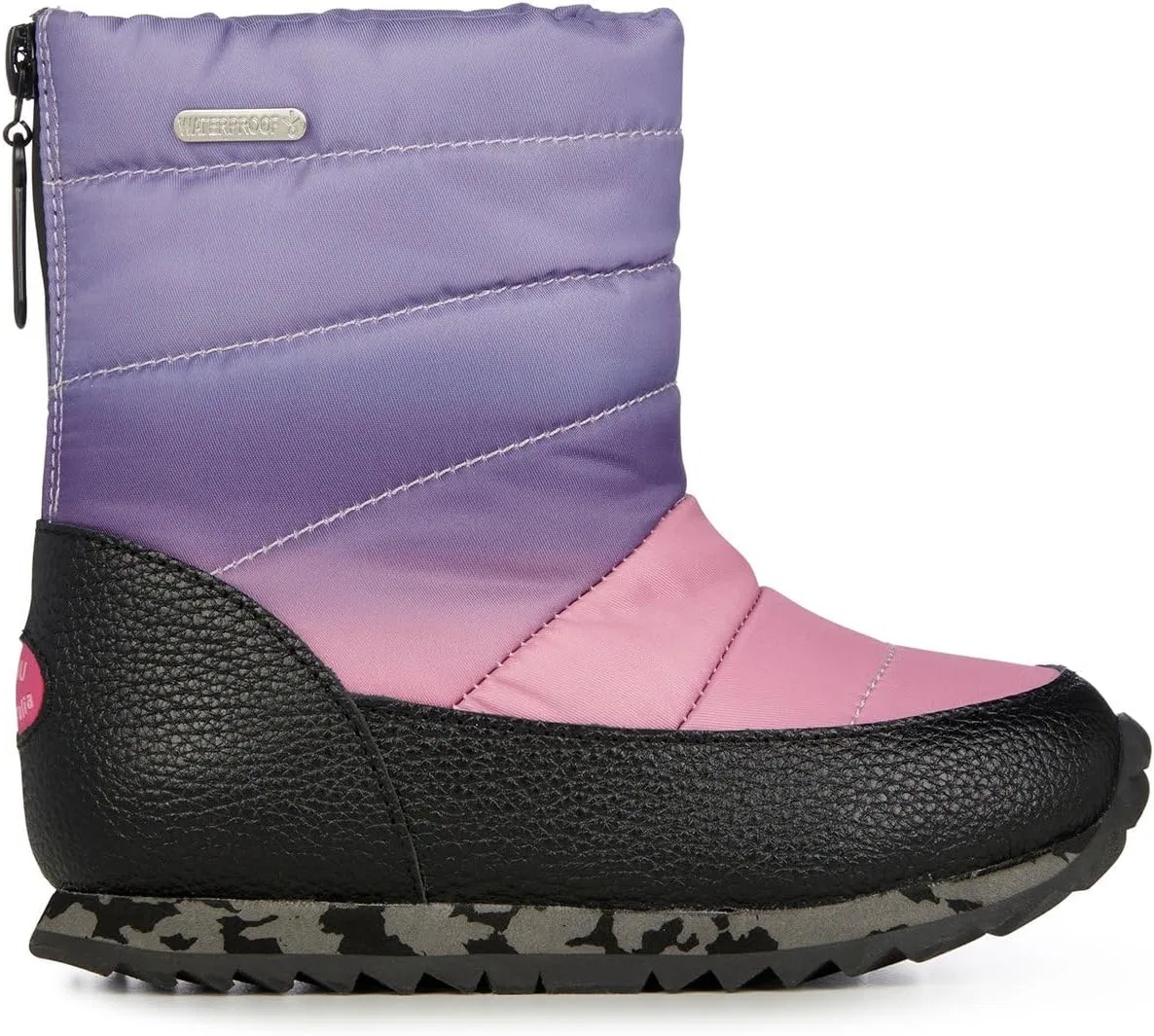 Детские сапоги для девочек из шерсти водонепроницаемые Tarlo Kids Wool Waterproof EMU, Grape