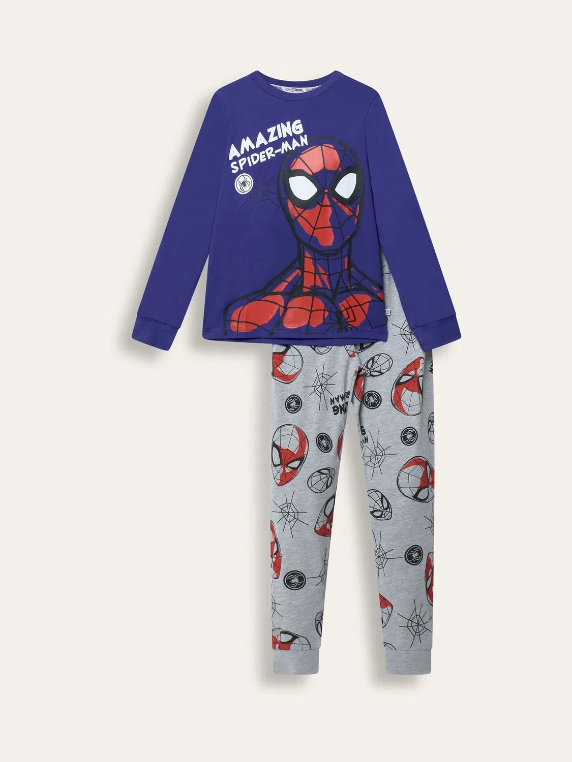 Пижамный комплект Spiderman Brand Threads, красный