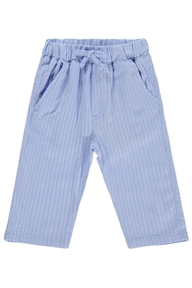 Детские брюки для девочек с вышивкой Sail Civil Baby, Blue