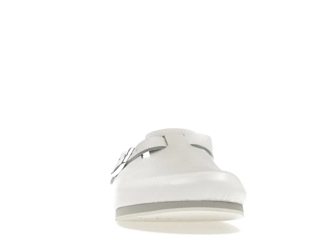 Детские клоги Birkenstock Boston Super Grip, White — фото 2