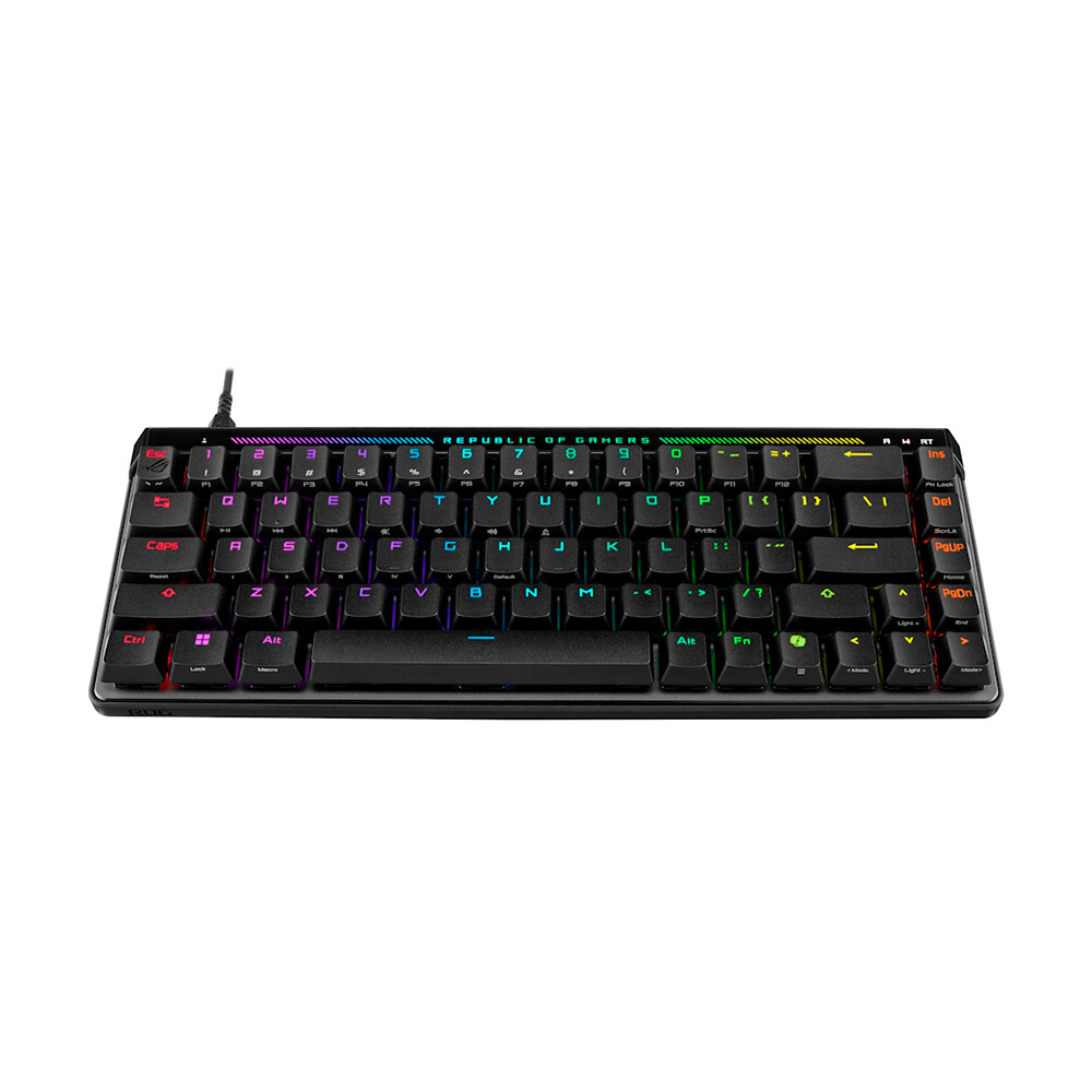Клавиатура игровая аналоговая механическая проводная Asus ROG Falchion Ace HFX, ROG HFX, черный, английская раскладка — фото 3
