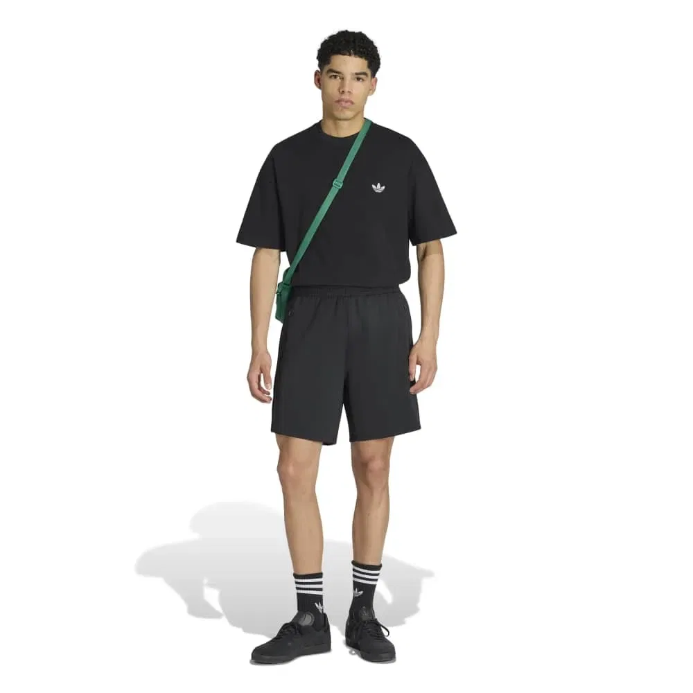 Футболка свободная с коротким рукавом Trefoil Essentials Spacer Loose Adidas Originals, черный — фото 4