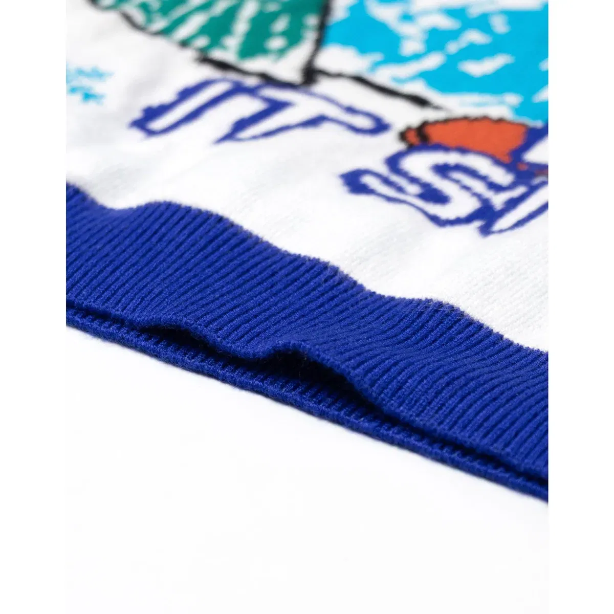 Детский свитшот Let It Snow Spongebob Squarepants, Blue — фото 4