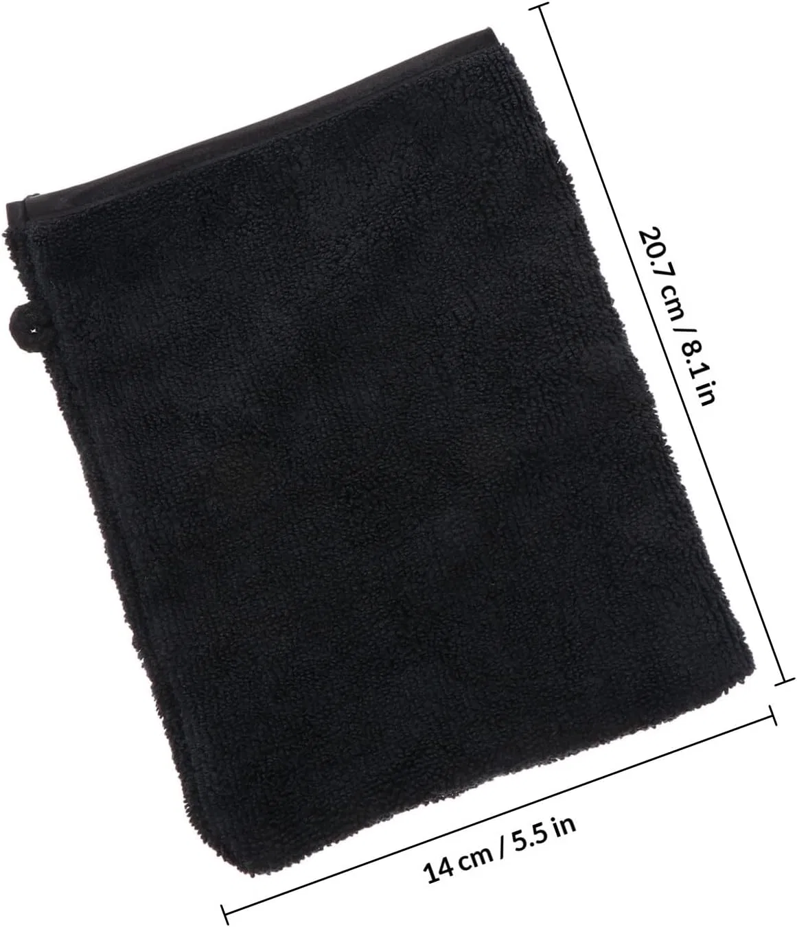 Скрабирующие перчатки для душа, 3 шт, 20.7x14 см, Schwarz Generisch — фото 2