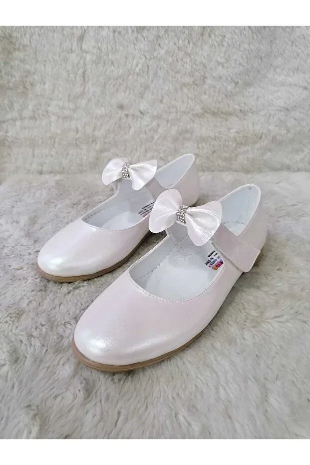 Детские балетки для девочек из искусственной кожи Özgür Kids, Sedef
