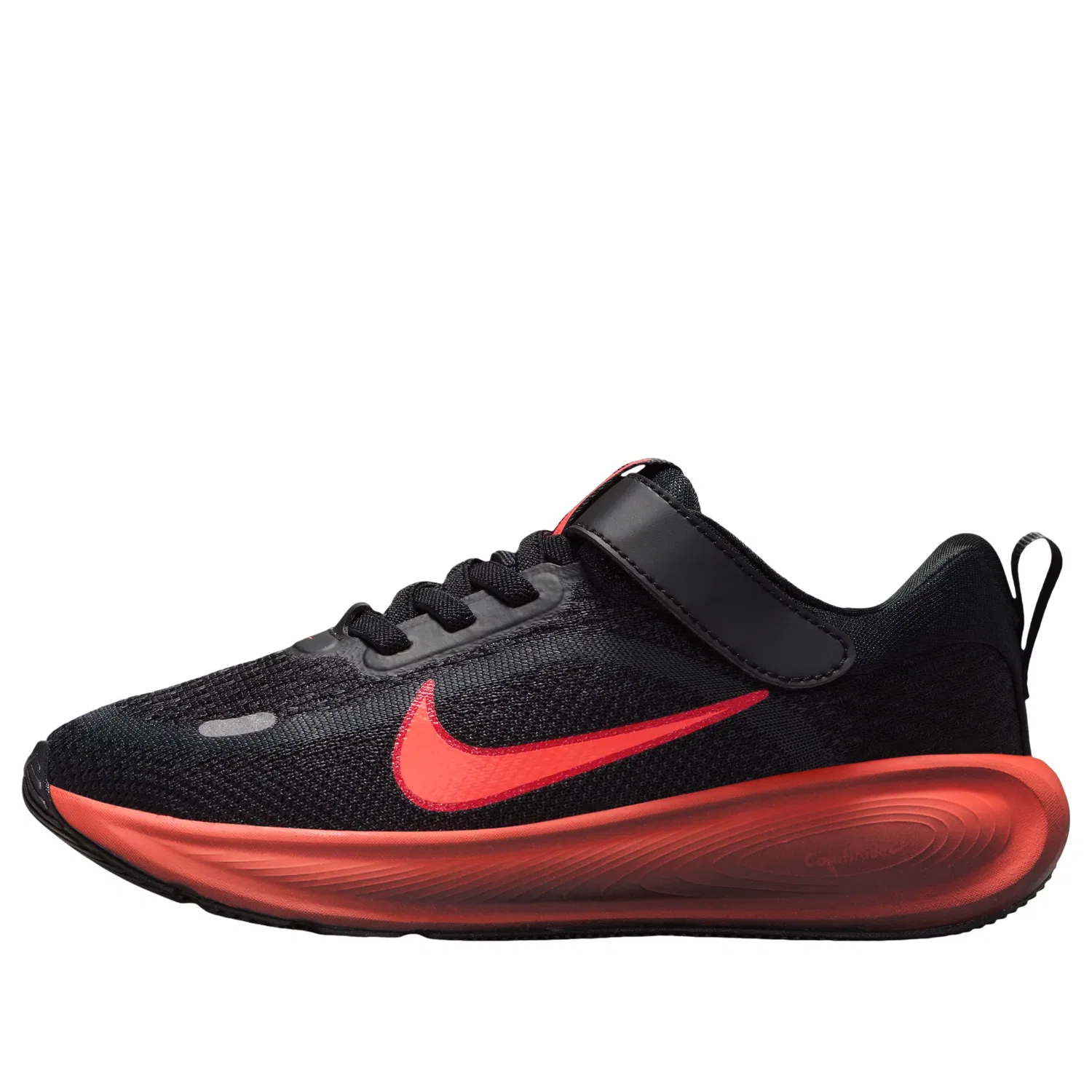 Детские кроссовки с сетчатым верхом Stellar Ride 'Black University Red' Nike, Black/Cool Grey/University Red/Red Orbit